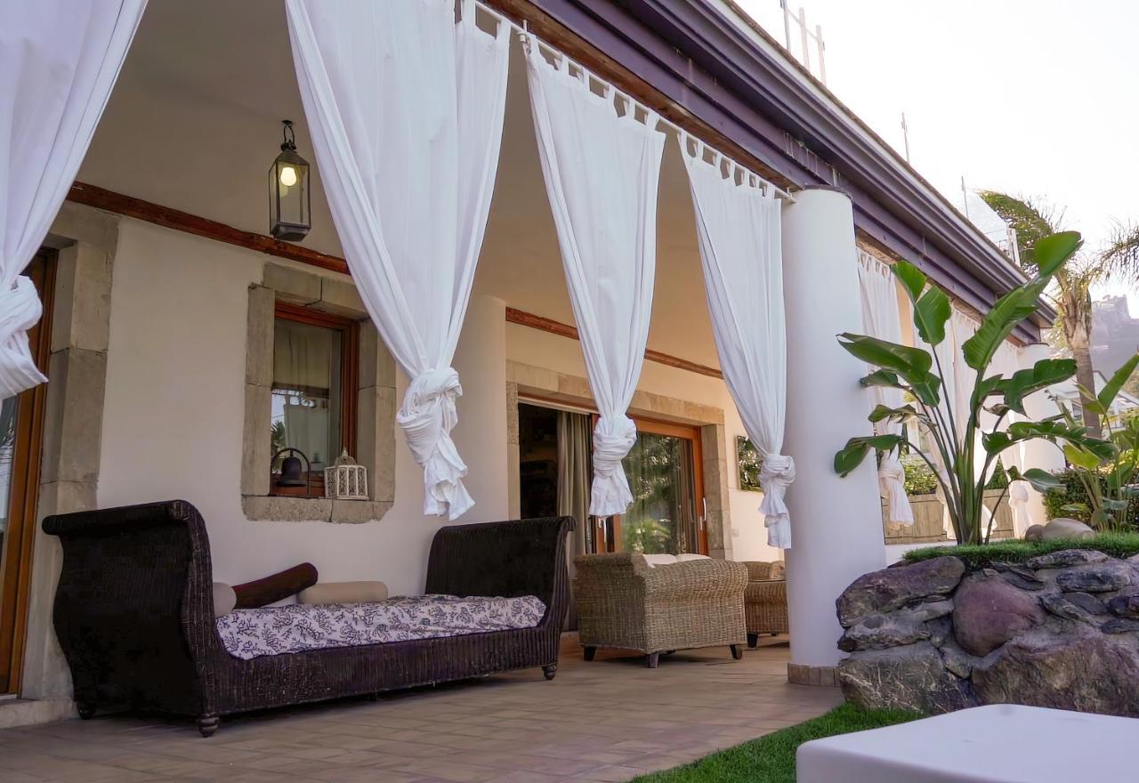 Luxury Taorum Villa With Spectacular Sea Views In تاورمينا المظهر الخارجي الصورة