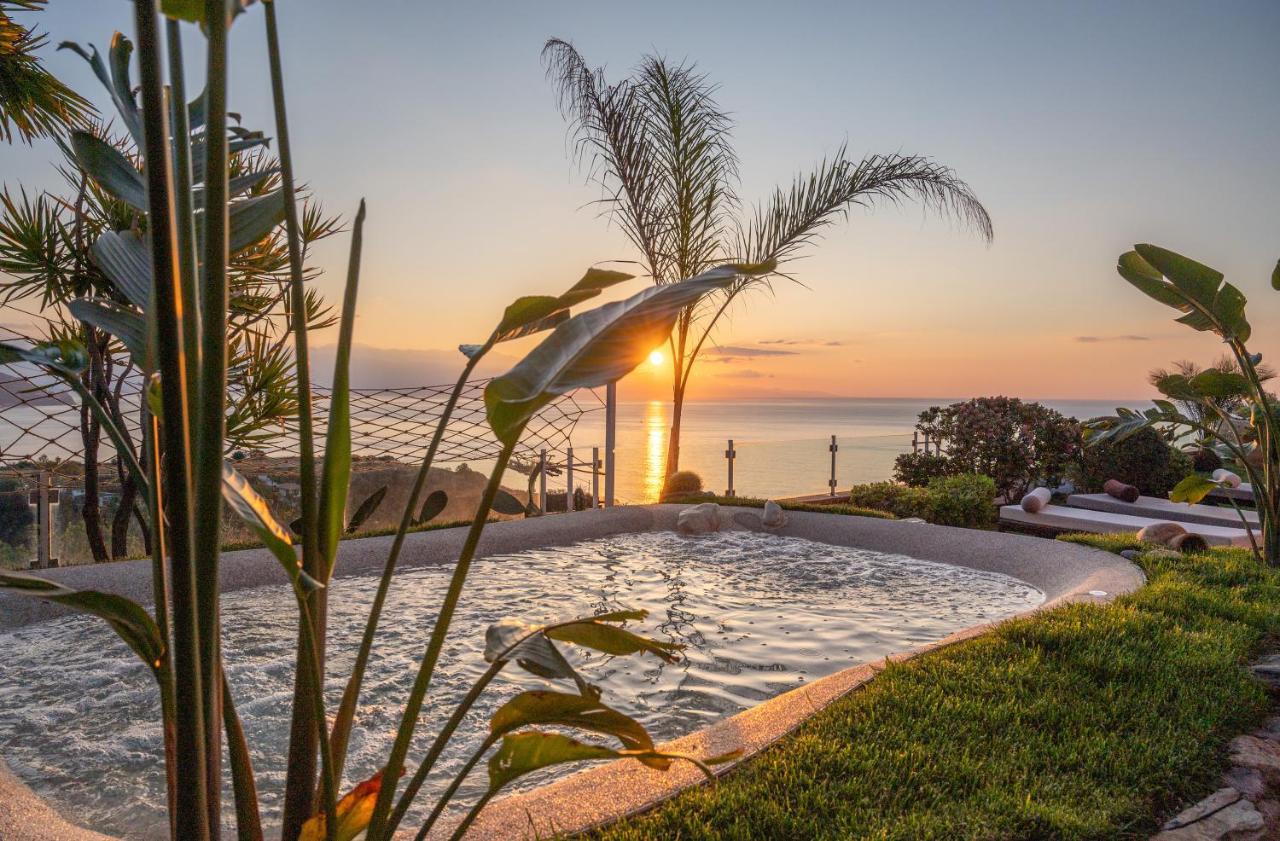 Luxury Taorum Villa With Spectacular Sea Views In تاورمينا المظهر الخارجي الصورة