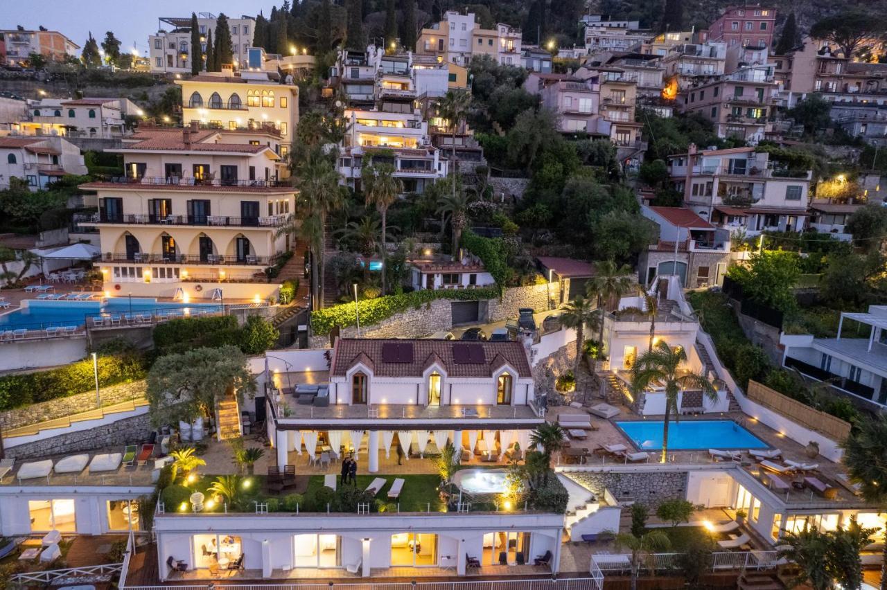 Luxury Taorum Villa With Spectacular Sea Views In تاورمينا المظهر الخارجي الصورة