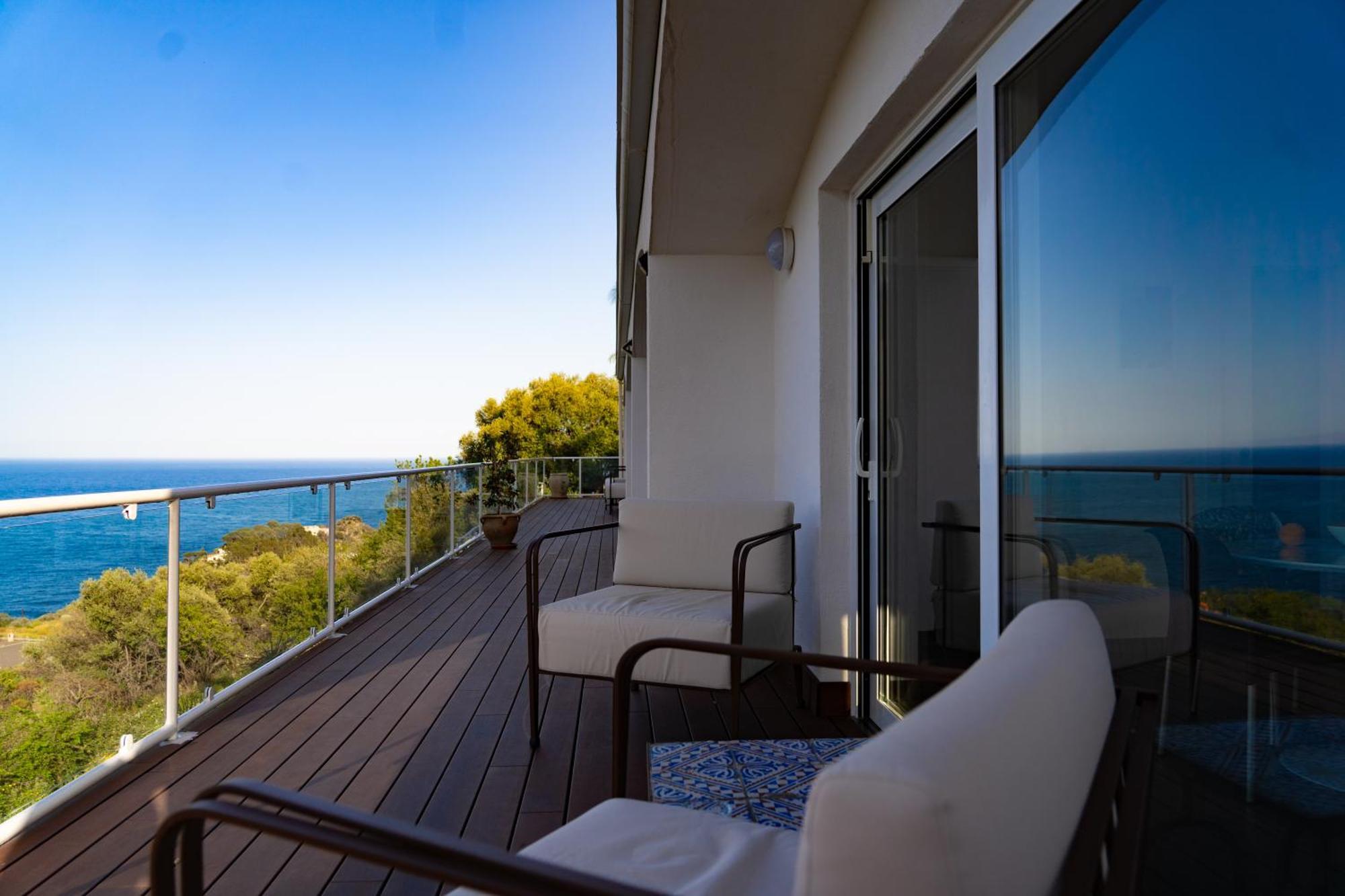 Luxury Taorum Villa With Spectacular Sea Views In تاورمينا المظهر الخارجي الصورة