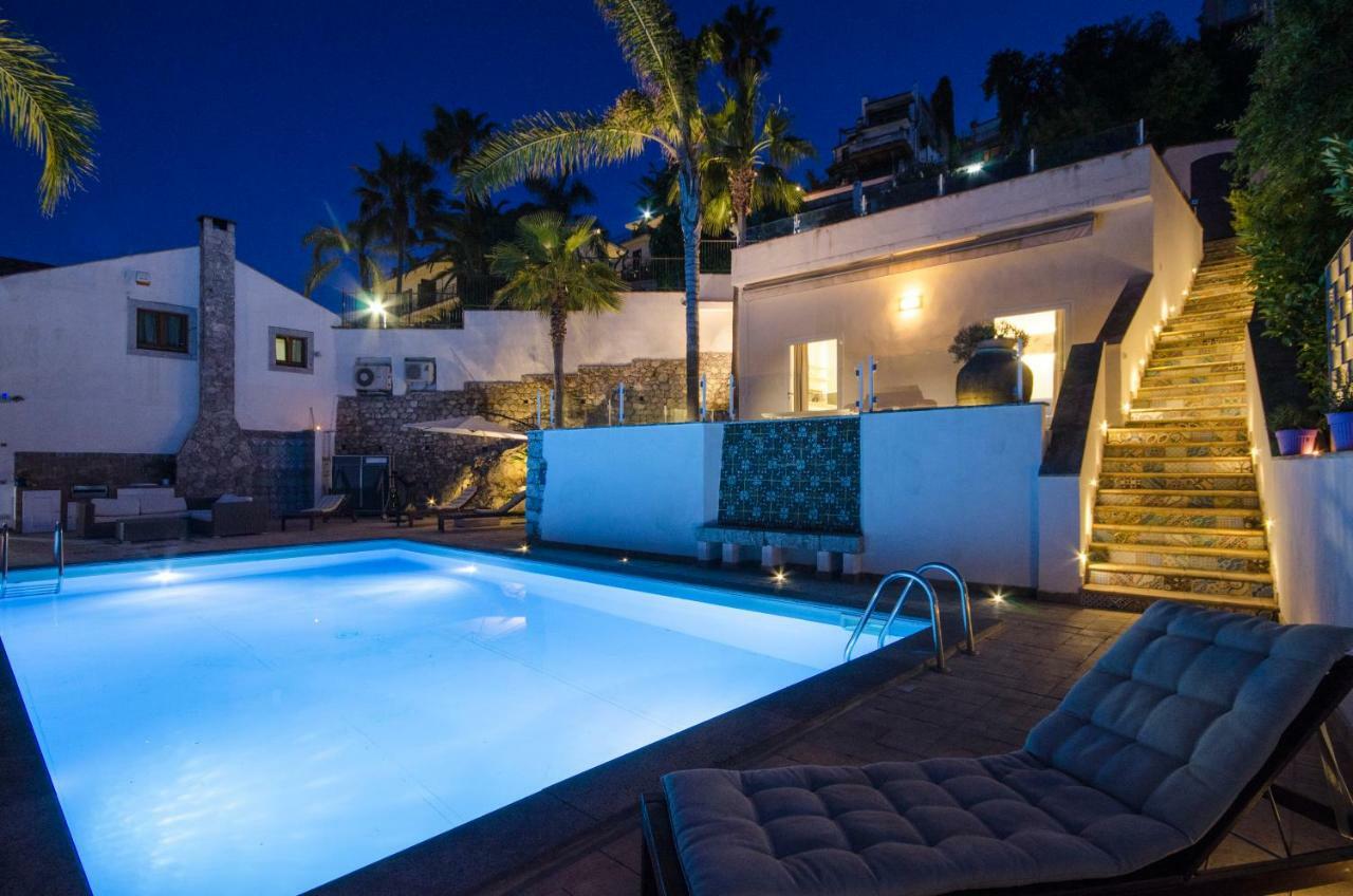 Luxury Taorum Villa With Spectacular Sea Views In تاورمينا المظهر الخارجي الصورة